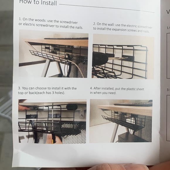 Cable Management Tray White Metallic - Picture 11 of 13